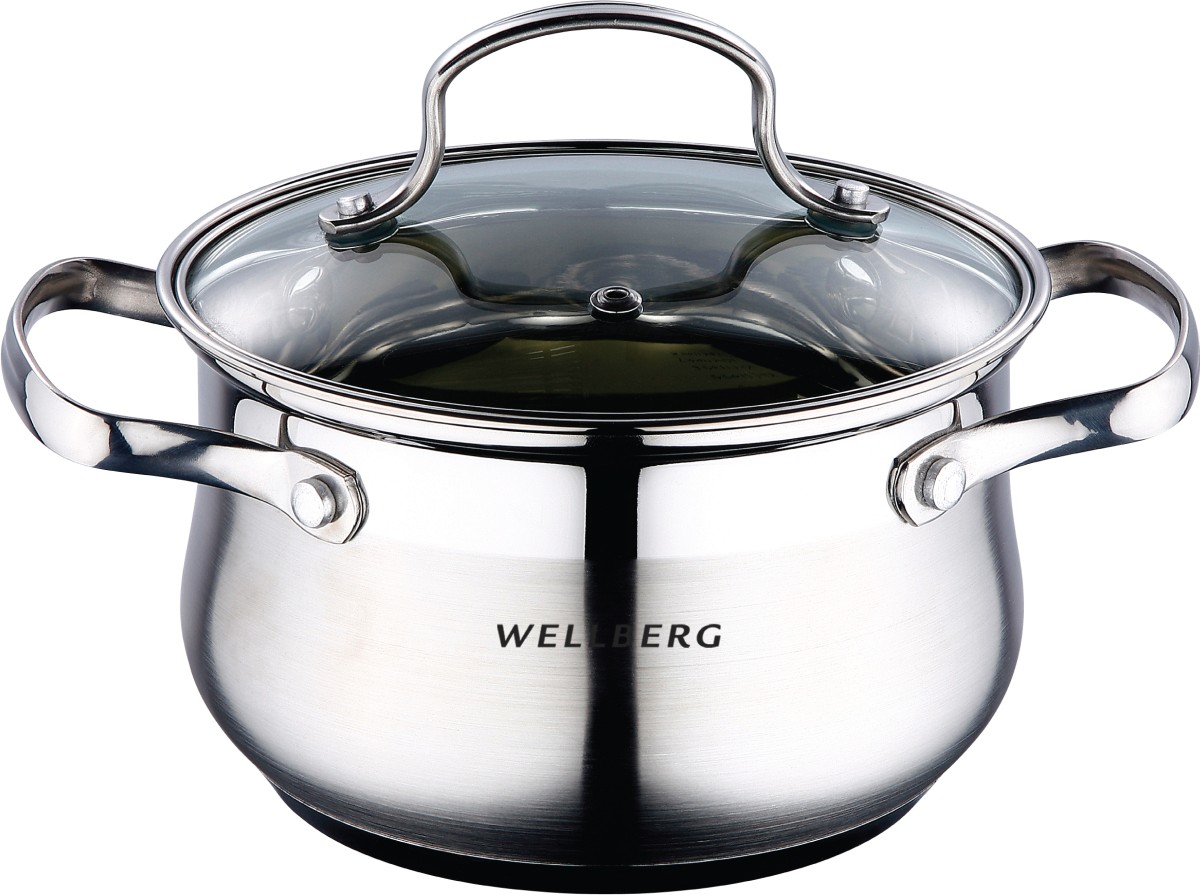 Кастрюля Wellberg 16 см 2.0 л (WB-1692)