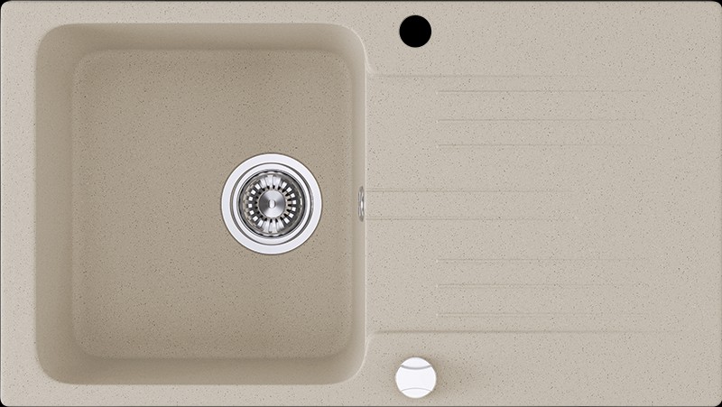 Кухонная мойка Laveo Madagaskar бежевая (SGQ_411T)