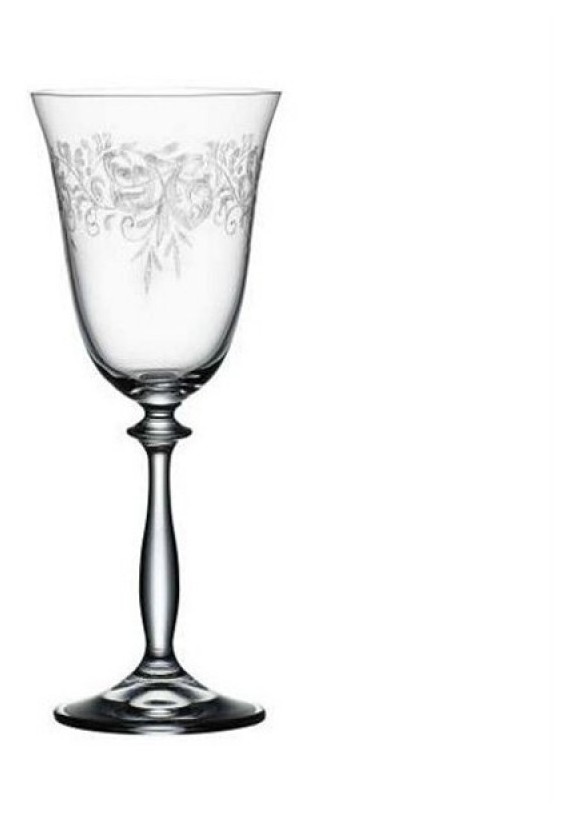 Набор бокалов для вина Bohemia Angela 185 мл 6 шт (40600/185)