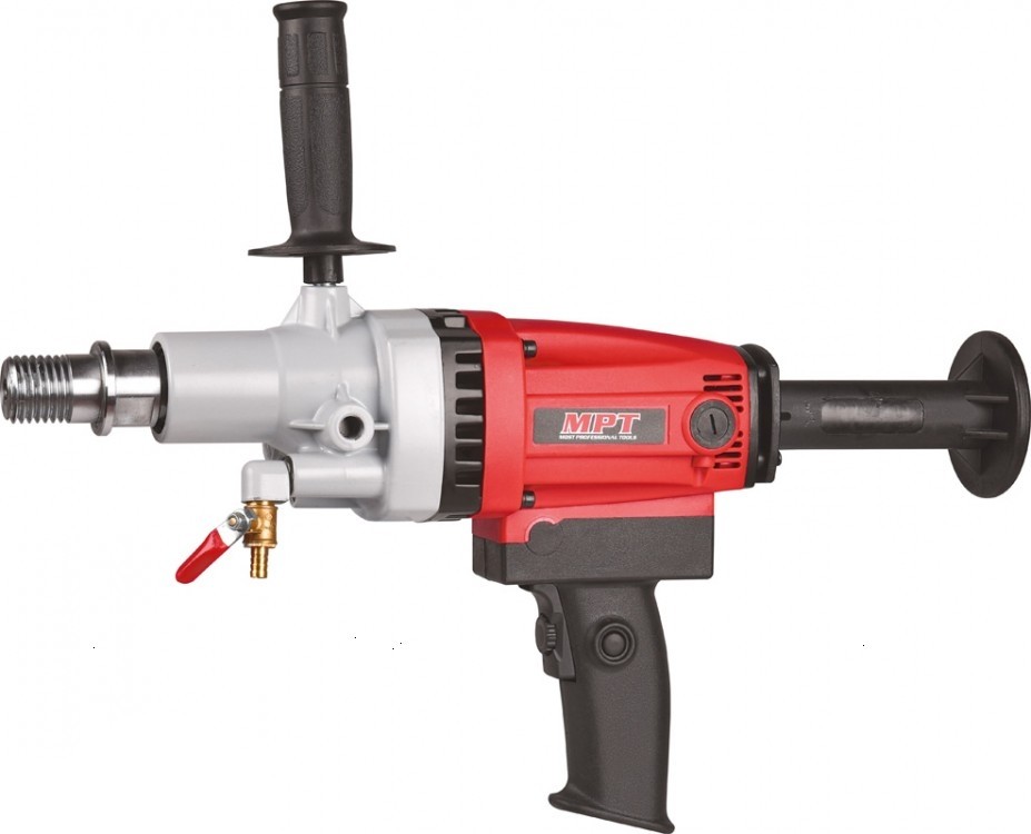 Дрель алмазного бурения Mastertool PROFI 110мм, 1500Вт, 0-1700 об/мин, кейс (MDCD1103)