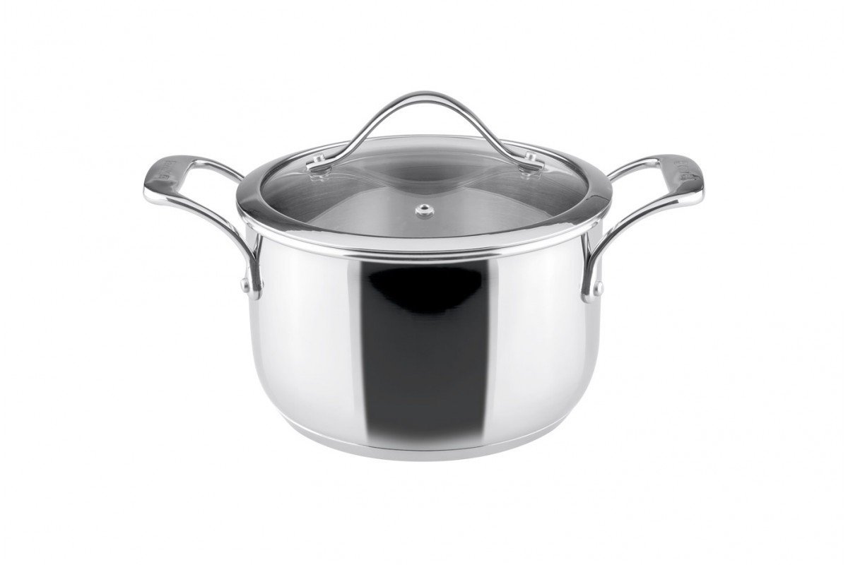 Кастрюля Vinzer с крышкой 20 cм / 3.6 л Chef series (89073)