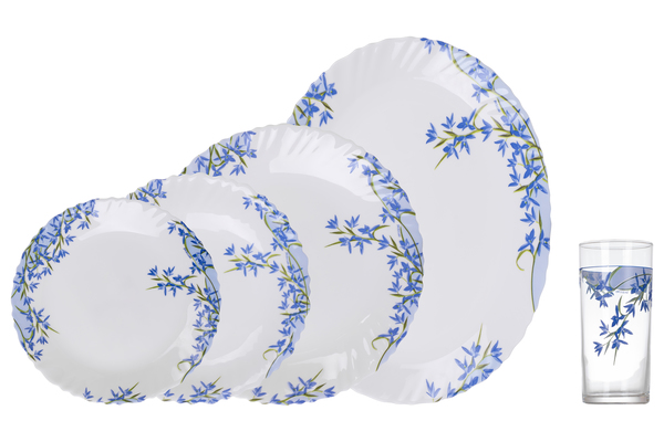 Сервиз столовый Arcopal Aliya Blue 25 предметов (L5296)