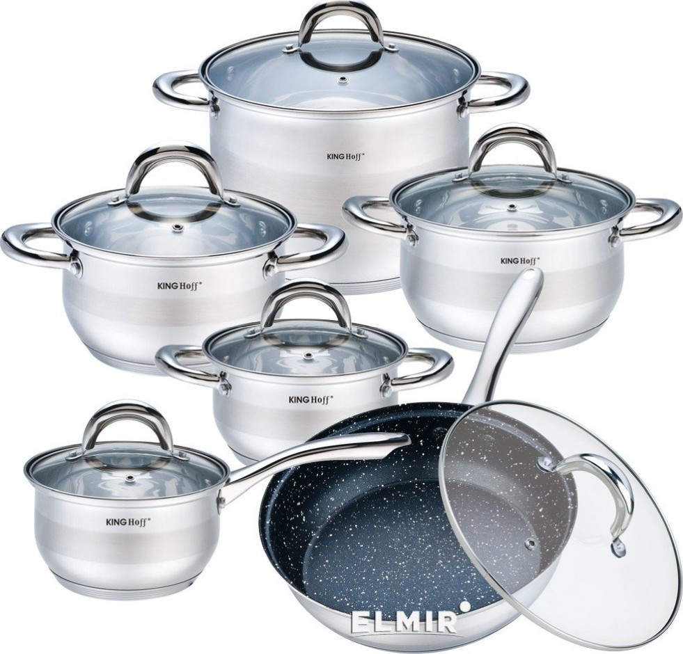 Набор посуды KingHoff 12 предметов (1099 KH)