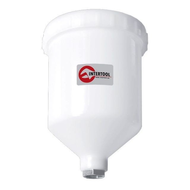 Бачок пластиковый Intertool с внутренней резьбой 1/2" 600мл (PT-1901)