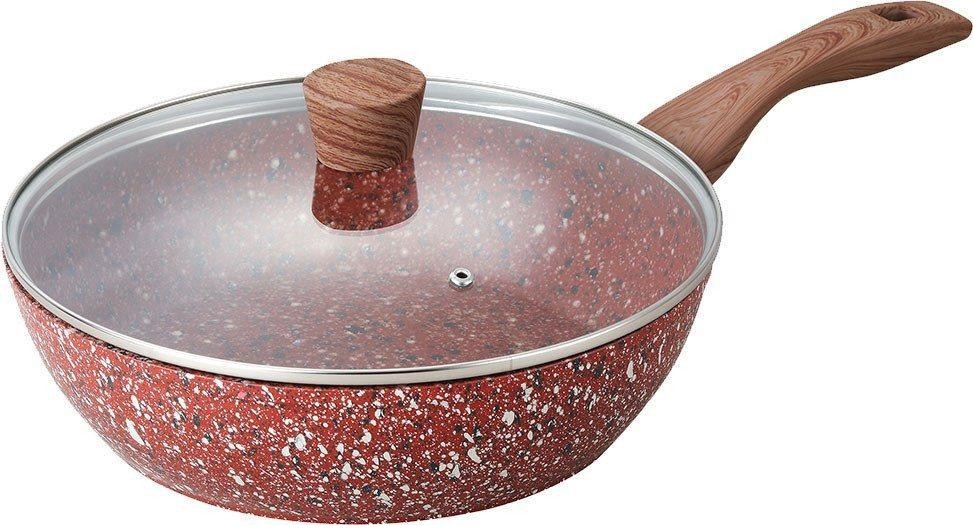 Сковорода Maxmark 26 х 5.8 см с гранитным покрытием (MK-FP5026G)