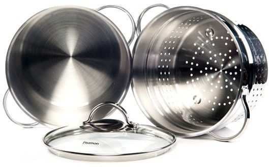 Кастрюля для макаронов Fissman GABRIELA 20х14.5 см 4.5 л (SS-5097.20)