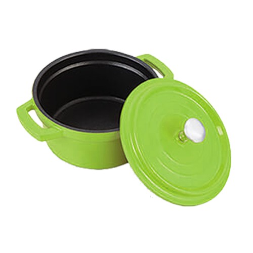 Кастрюля Maestro Castс крышкой 0.25 л зеленая (MR-4010)