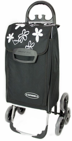 Сумка-тележка Aurora Sanremo 68 Black/Flower (926839)