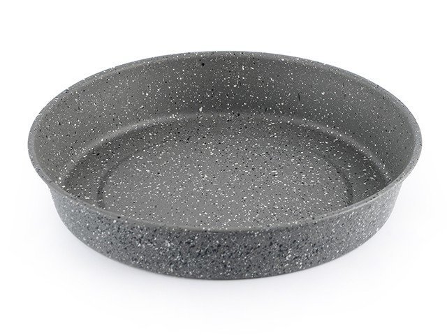 Форма для выпечки пирога круглая 29x4,8 см (углеродистая сталь с антипригарным покрытием)