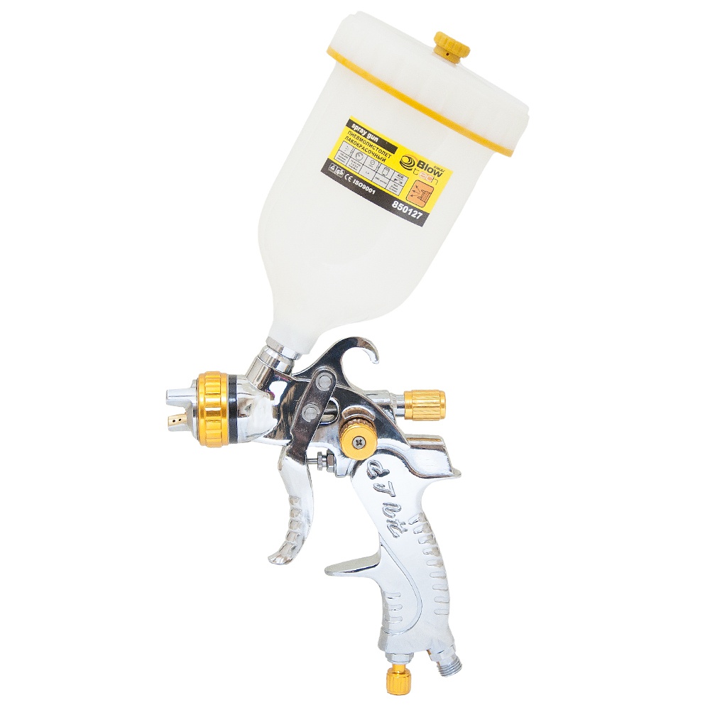 Краскораспылитель Sigma HVLP Ø1.4мм с в/б (пласт) (6812022)