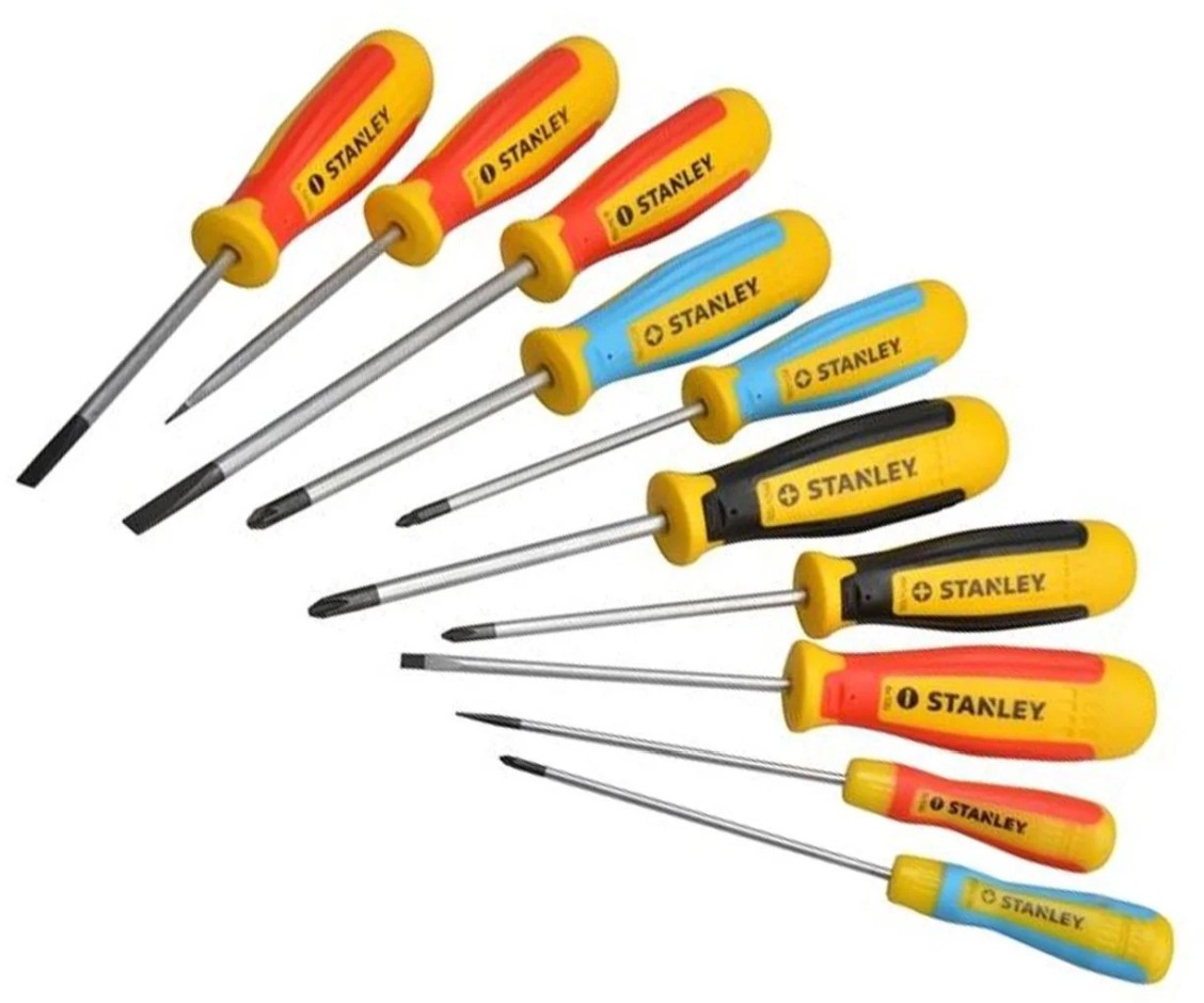 Набор отверток Stanley Magnum: SL, PH, PZ, 10 шт (STHT0-62201)