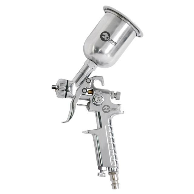 Краскораспылитель Intertool HP STEEL MINI PROF 0.5мм, 125мл (PT-0306)
