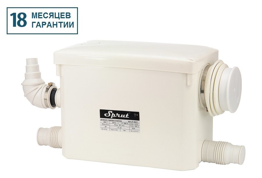 Канализационная установка Sprut WCLIFT 400/3 (0254)
