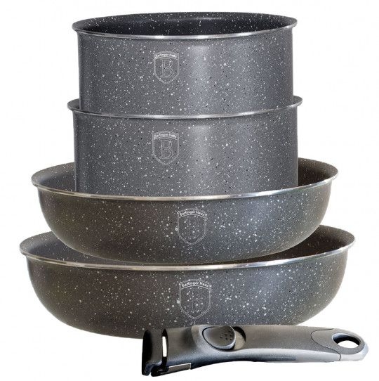 Набор посуды Berlinger Haus 4 предмета + съемная ручка (BH-1477)