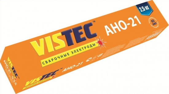 Сварочные электроды Вистек Ано-21 3.0 мм 1.0 кг (48122)
