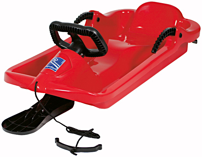 Санки Alpen Drive красные (991402)