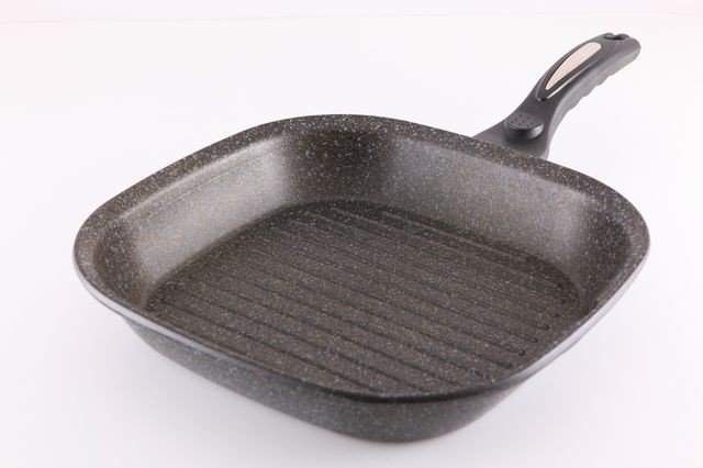 Сковорода-гриль Fissman MEGA 28 см с мраморным покрытием (AL-4507.27)