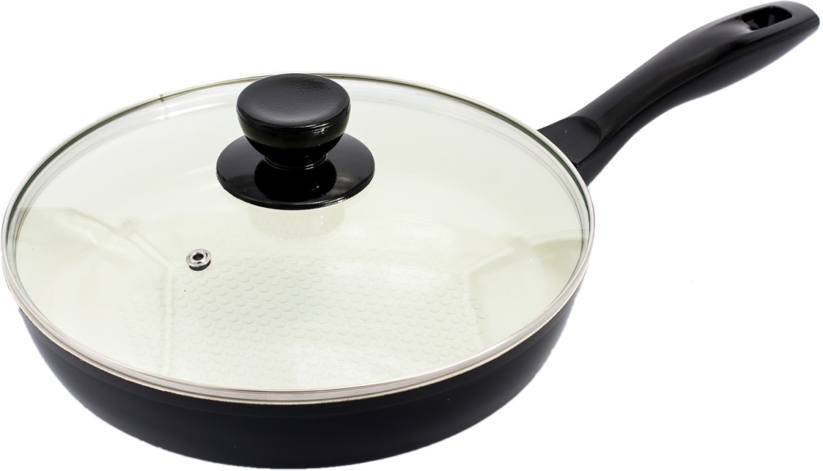 Сковорода глубокая OSCAR керамическое покрытие 28 см (MK-FP4328С (Black))