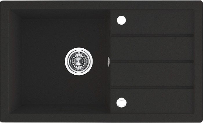 Кухонная мойка Laveo Trzynastka черная (SGY_711T)