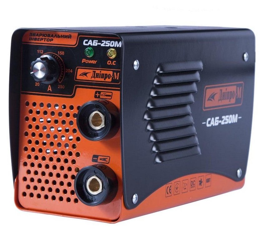 Сварочный инвертор Дніпро-М САБ-250М 1.6-4.0 мм 20-250 А (70127027)
