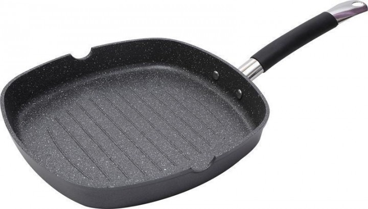 Сковорода-гриль Bergner MasterPro 28 см (BGMP-3287-BK)