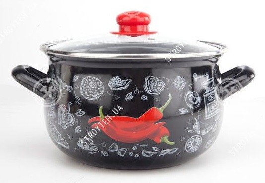 Набор кастрюль Gusto Перчинка 2.1л/3.1л/4л (GT-T-3-P)