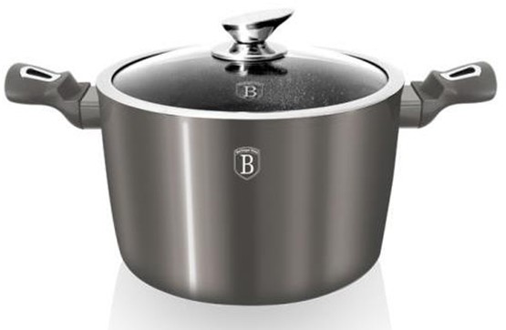 Кастрюля Berlinger Haus Carbon Metallic Line 24 см 6 л (BH-1247N)