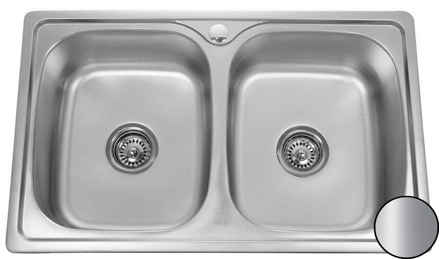 Мойка для кухни Galati Fifika 2C Satin (4015)