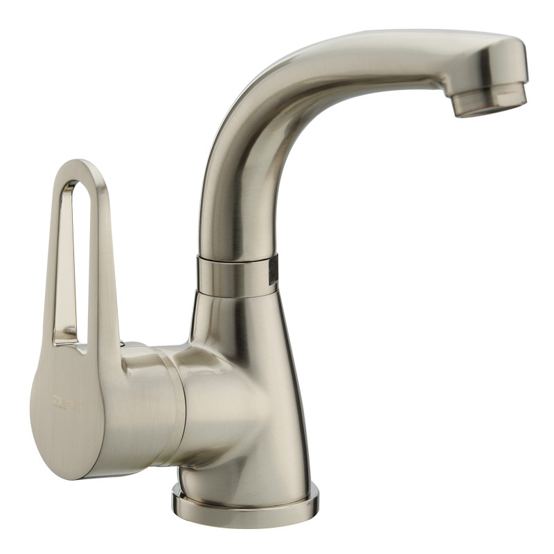 Смеситель для раковины ZERIX SOP1 045 нержавейка (ZX2650)