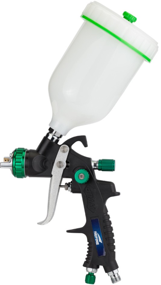 Краскораспылитель Refine HVLP 1.8мм 170-285л/мин 2-3бар в/б 600мл (пласт) (6812381)