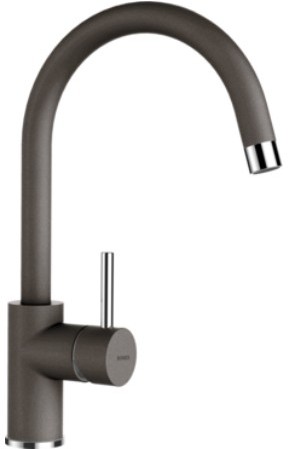 Кухонный смеситель Schock Plutos Mocha-63 кофе (58900063)