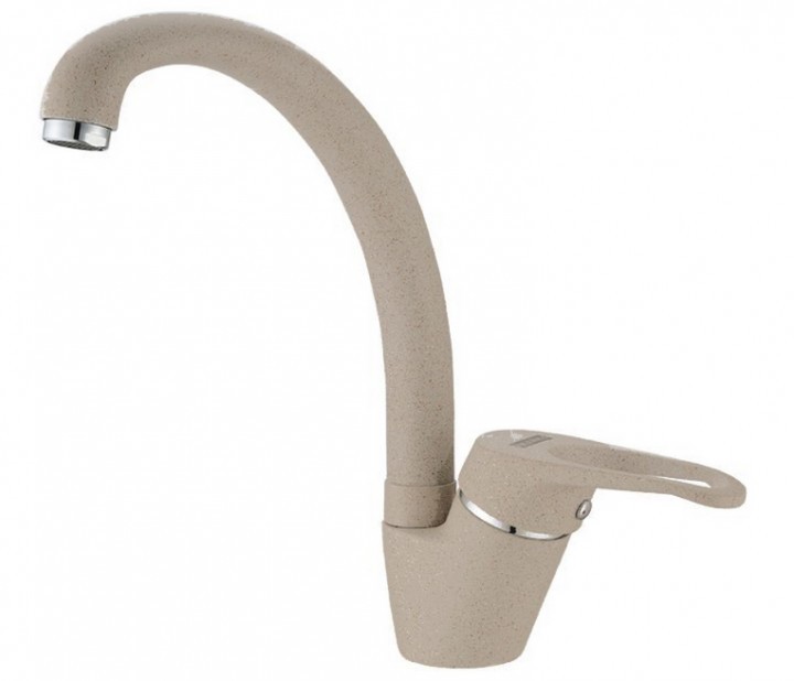 Кухонный смеситель Franke VEGA фрагранит миндаль (115.0328.175)