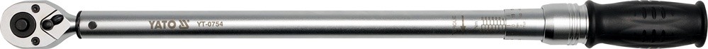 Динамометрический ключ Yato 1/2" 60-340 Нм 613 мм (YT-0754)