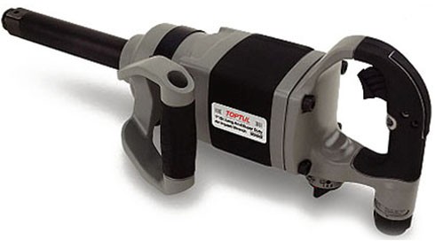 Пневмогайковерт Toptul 1" 2712 N/m длинный шпиндель 5000 об/мин 8.3 кг (KAAD3220)