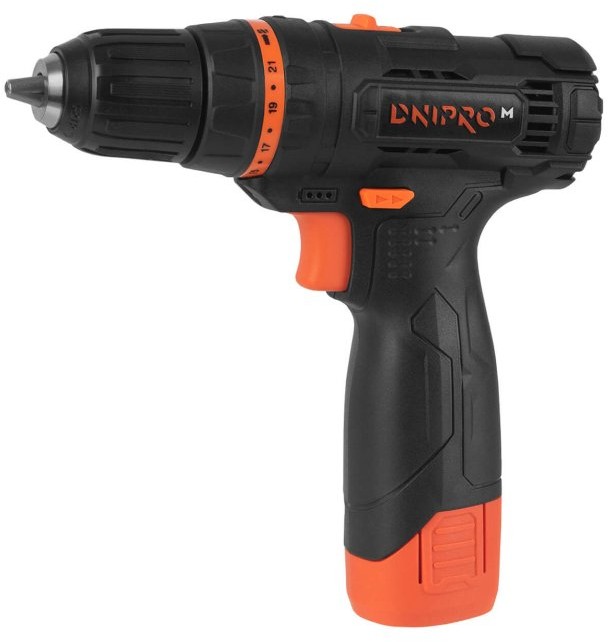 Аккумуляторная дрель шуруповерт Dnipro-M CD-120H (82121000)