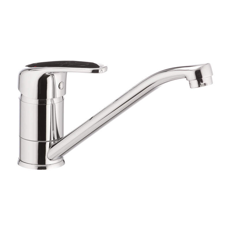 Смеситель для кухни CRON MAGIC 004 (черная ручка) (CR0105)