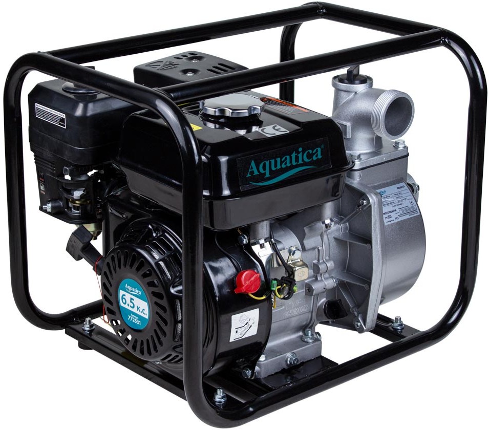 Мотопомпа Aquatica 6.5 л.с. Hmax 26 м Qmax 30 м3/ч (772531)