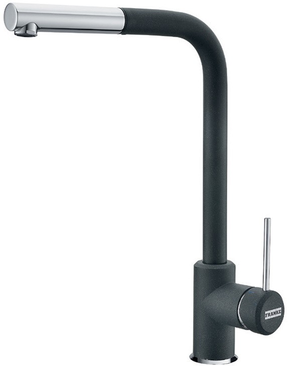 Кухонный смеситель Franke SIRIUS фрагранит хром/графит (115.0476.823)