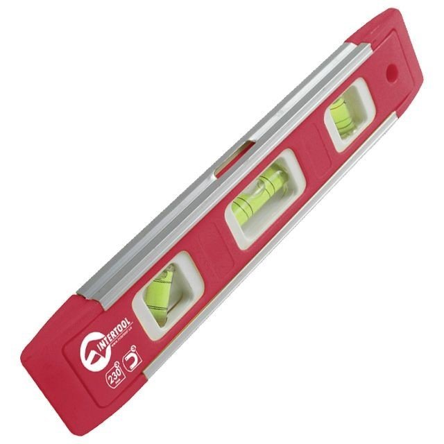 Уровень Intertool магнитный 230мм (MT-1001)