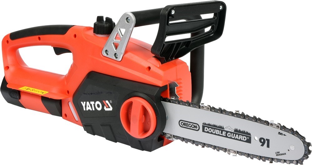 Пила цепная аккумуляторная Yato 18V Li-Ion, 3.0 А/ч, шина 25 см DW (YT-85080)