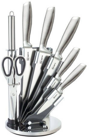 Набор ножей Rainstahl на подставке 8 предметов (RS-8008-8)