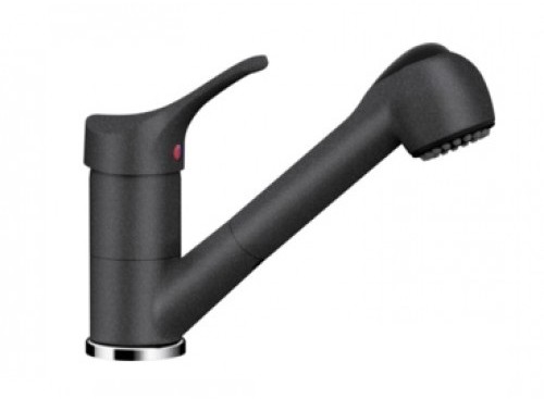 Кухонный смеситель Schock Leva Inox-12 серый (51112012)