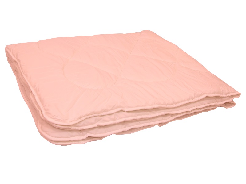 Одеяло ТЕП Bright Collection Холлофайбер 200х210 см Розовое
