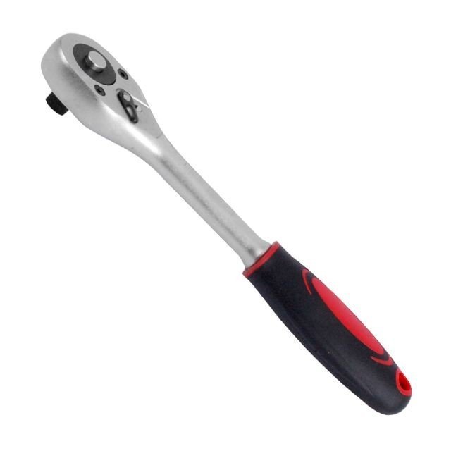 Рукоятка с храповым механизмом Intertool 24 зуба 3/8'', CrV (HT-2105)