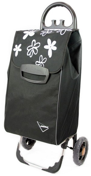 Сумка-тележка Aurora Milano 60 Black/Flower (926859)