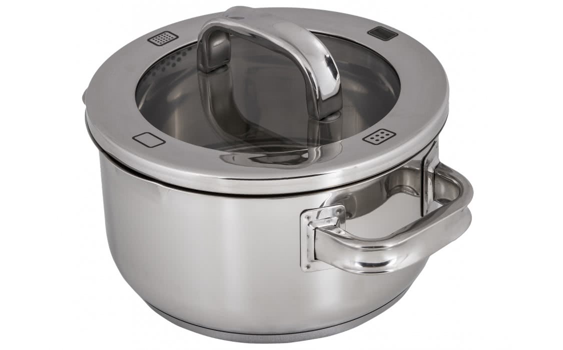 Кастрюля Krauff 3.3 л с крышкой 20 см 26-254-003