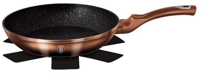 Сковорода Berlinger Haus ROSE GOLD NOIR Metallic Line 24 х 4.8 см (BH-1887)