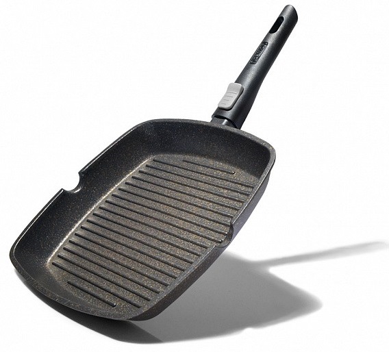 Сковорода гриль квадратная Fissman REBUSTO 28 см (4231)