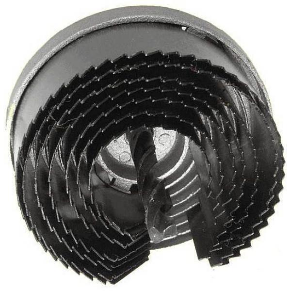 Набор корончатых сверл Intertool по гипсокартону, 26-63мм, высота 20мм (BT-0021)