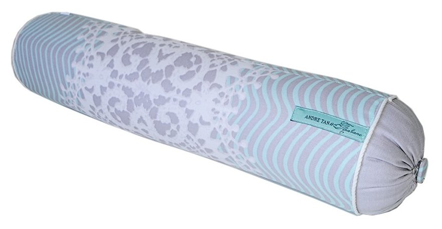 Подушка декоративная валик Прованс by Andre Tan D-50 см Голубая (231)